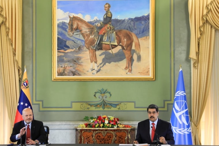 El fiscal de la Corte Penal Internacional, Karim Khan, se había reunido por primera vez con el presidente de Venezuela, Nicolás Maduro, en noviembre de 2021.