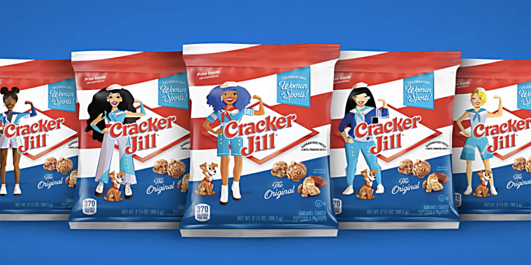 Frito-Lay launches "Cracker Jill" mascot to empower women in sports.