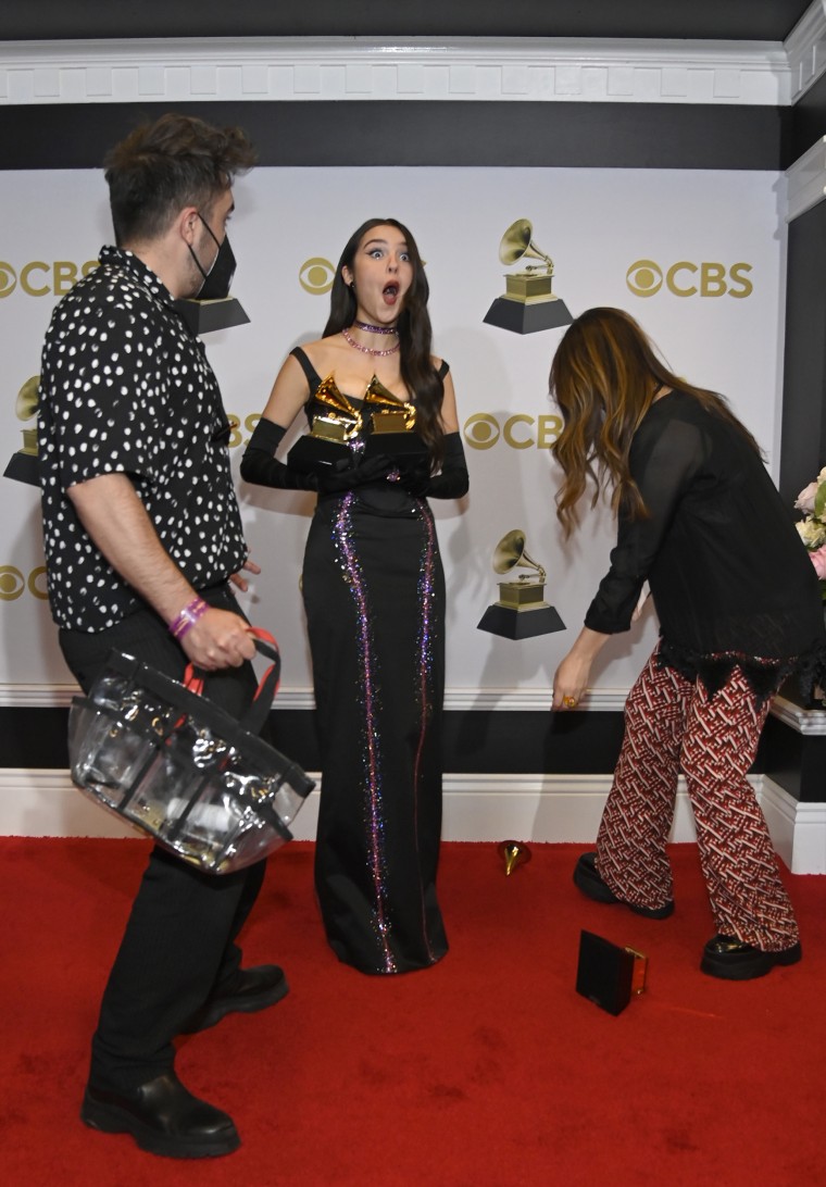 64th Annual GRAMMY Awards - Winners Photo Room