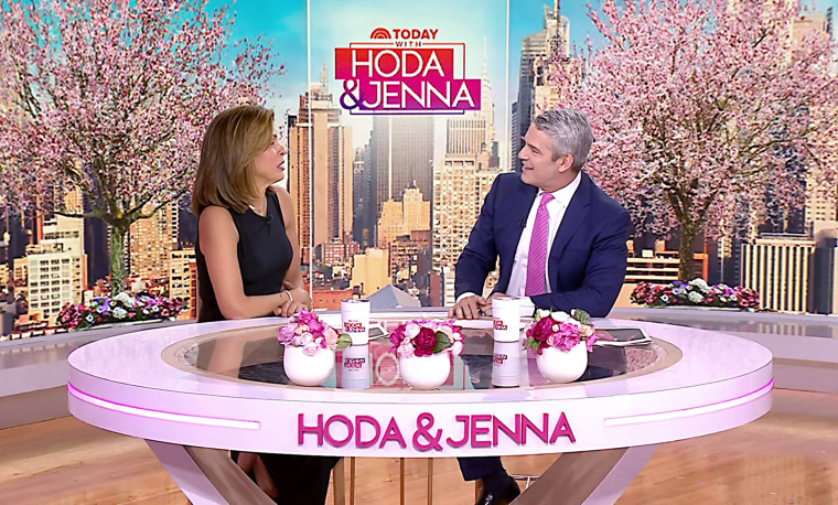 On TODAY with Hoda & Jenna, Andy Cohen revealed why he was discouraged to pursue on-camera work early on in his career.