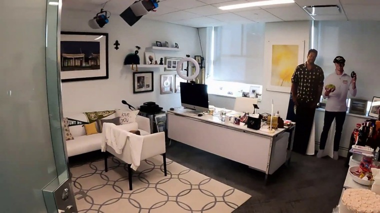 See Hoda Kotb's Office Makeover By The 'Home Edit' Team