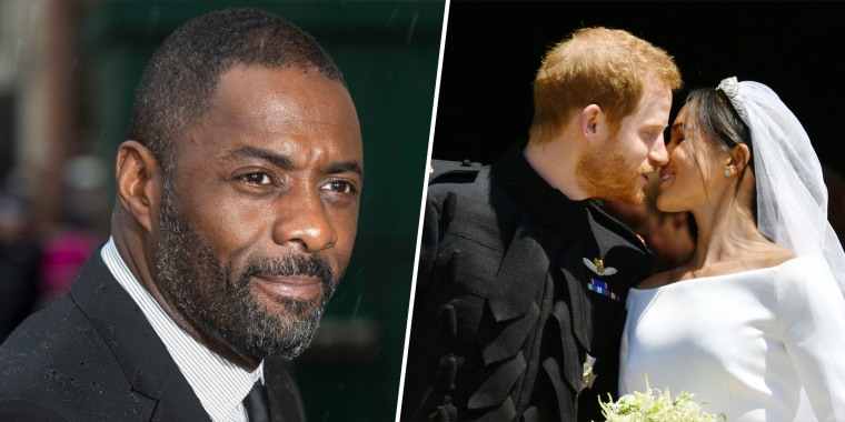 Idris Elba has opened up about DJing at the wedding of Prince Harry and Meghan, Duchess of Sussex. 