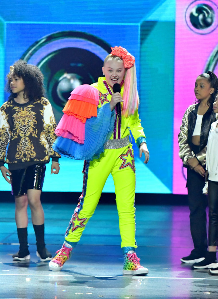 JoJo Siwa's Outfit At Kids' Choice Awards 2019: See Colorful Jacket –  Hollywood Life