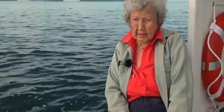Maine native Virginia Oliver still goes out lobstering on the regular — and she's 101.