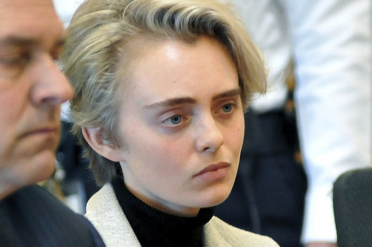  Michelle Carter sits for sentencing in 2019.
