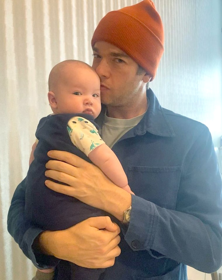 A copy-paste moment! Malcolm Hiệp Mulaney is twinning with dad John Mulaney in latest photos. 
