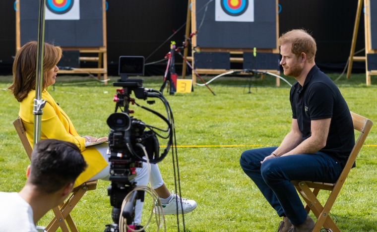 Hoda Kotb sat down with Prince Harry and spoke about the Invictus Games and his grandmother.