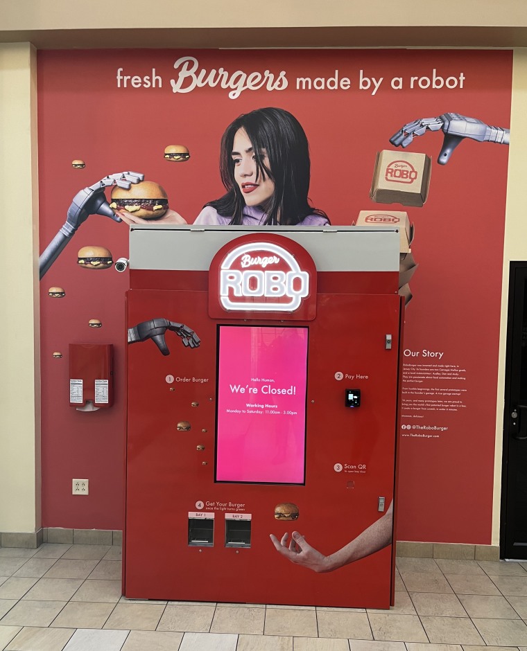 Hot Food Vending Machine with Whole Air Heated 