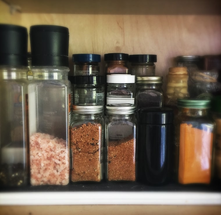 If your spices have faded or look dusty, it’s time for a new batch.