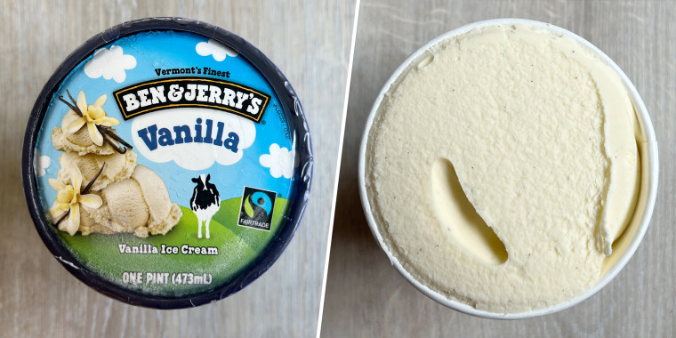 Ben & Jerry’s Vanilla Ice Cream 