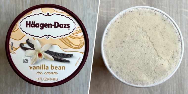 Haagen daz outlet vanilla bean