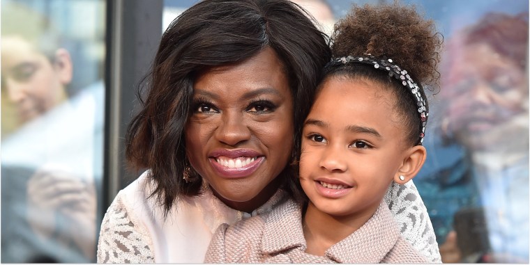 Viola Davis with Genesis, the daughter she shares with husband Julius Tennon.