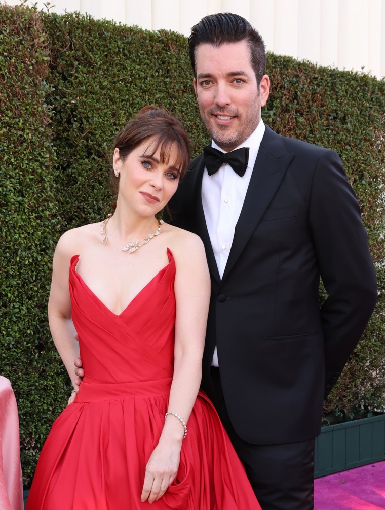 Zooey Deschanel and Jonathan Scott