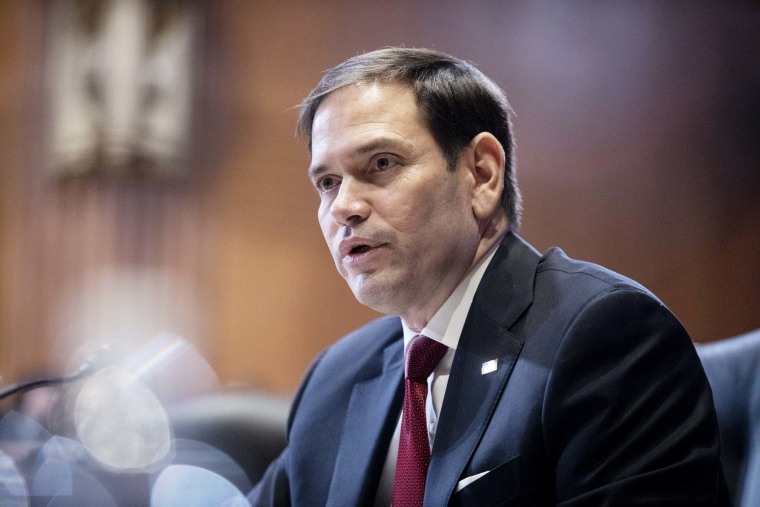 Sen. Marco Rubio (R-FL) speaks during a Senate Appropriations Subcommittee on Labor, Health and Human Services, Education, and Related Agencies hearing on Capitol Hill on May 17, 2022 in Washington, DC. The committee is hearing testimony on President Biden's fiscal year 2023 budget request for the National Institutes of Health.