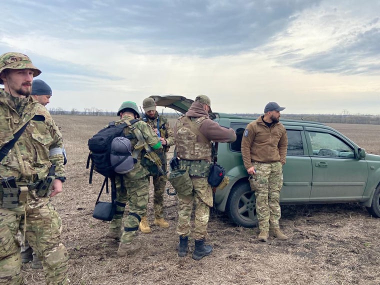 Ukrainian special operations troops train with the Mozart Group.