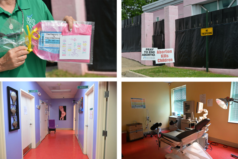 He’s protested abortions outside Mississippi’s sole clinic for years