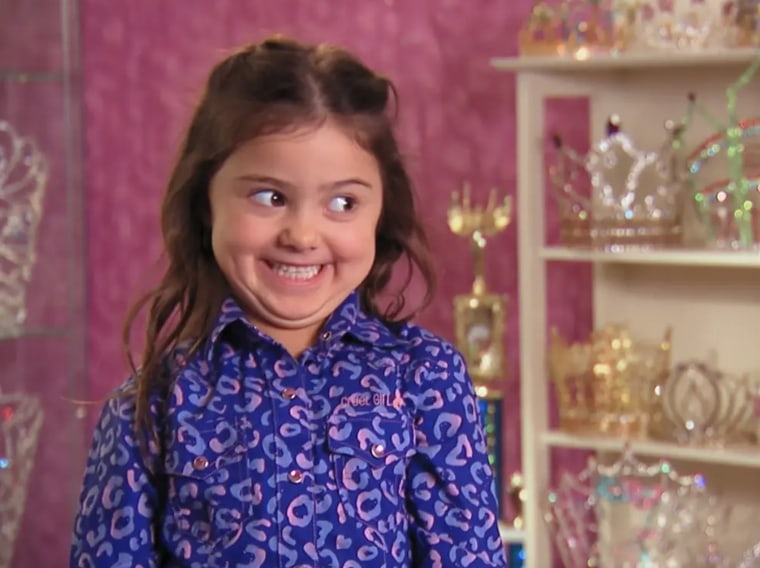 Kailia Posey in "Toddlers & Tiaras."