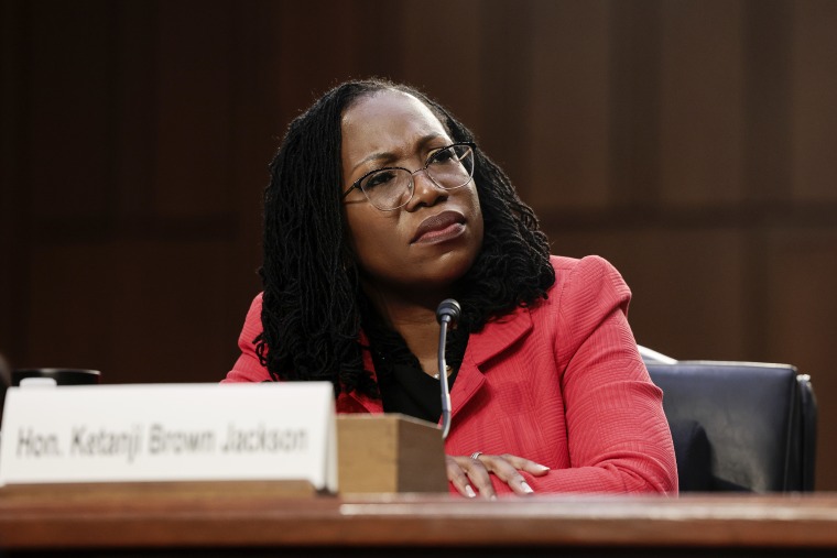 Senate Holds Supreme Court Confirmation Hearings For Ketanji Brown Jackson