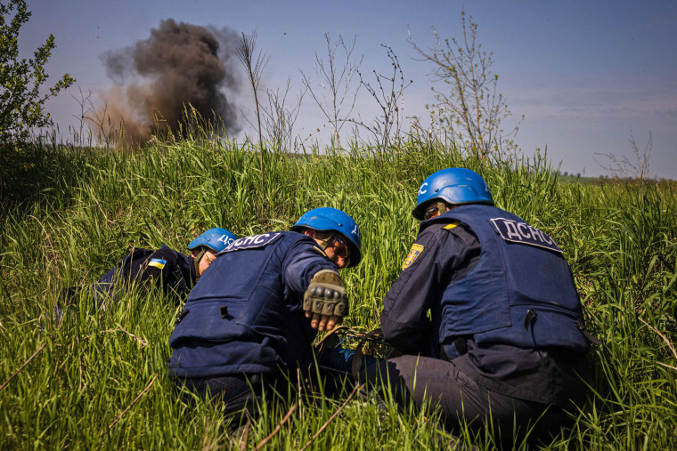 Image: UKRAINE-RUSSIA-CONFLICT-DEMINING