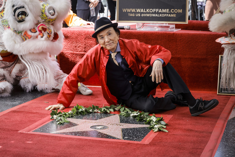 Image: Actor James Hong Honored With A Star On The Hollywood Walk Of Fame