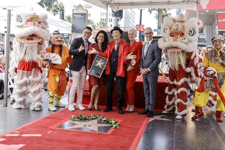 Image: Actor James Hong Honored With A Star On The Hollywood Walk Of Fame