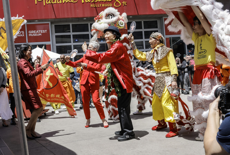 Image: Actor James Hong Honored With A Star On The Hollywood Walk Of Fame