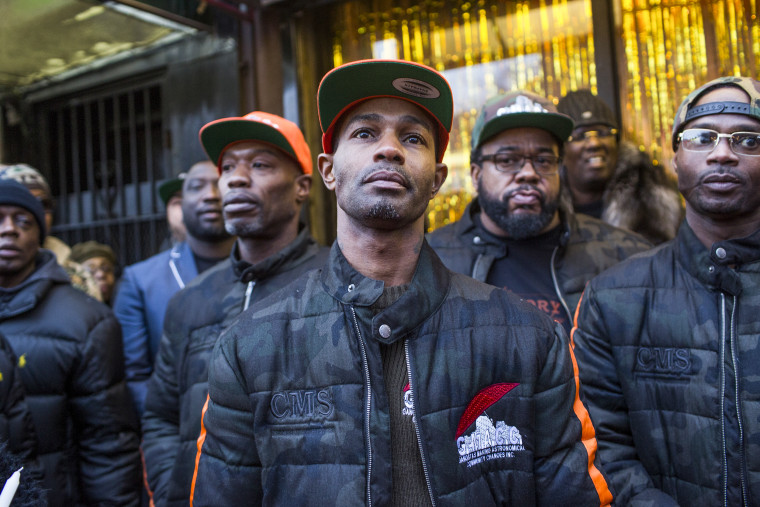 Anti-gun violence activists celebrate the opening of a new office and community center in the Fort Greene neighborhood of Brooklyn, N.Y., on Jan. 18, 2019.