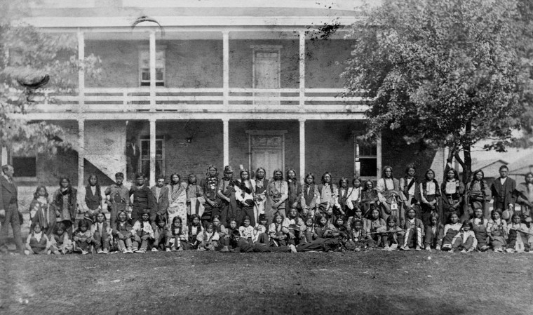 Arrival at Sioux Boys School