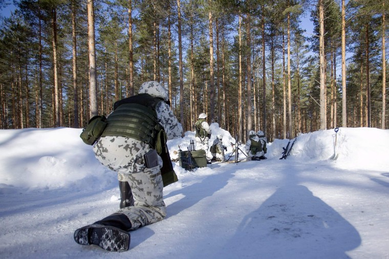 Image: FINLAND-UKRAINE-RUSSIA-CONFLICT-DEFENCE-NATO