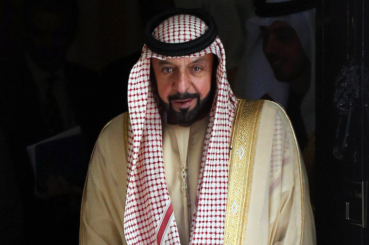UAE's long-ailing leader Sheikh Khalifa bin Zayed dies at 73