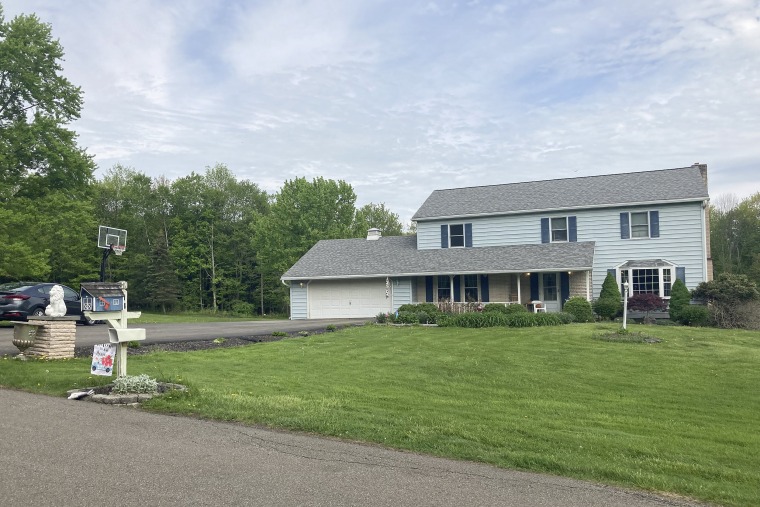 Image: Payton Gendron's home in Conklin, N.Y., on May 16, 2022.