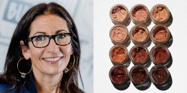 Image of makeup artist Bobbi Brown and the Jones Road "What the Foundation."
