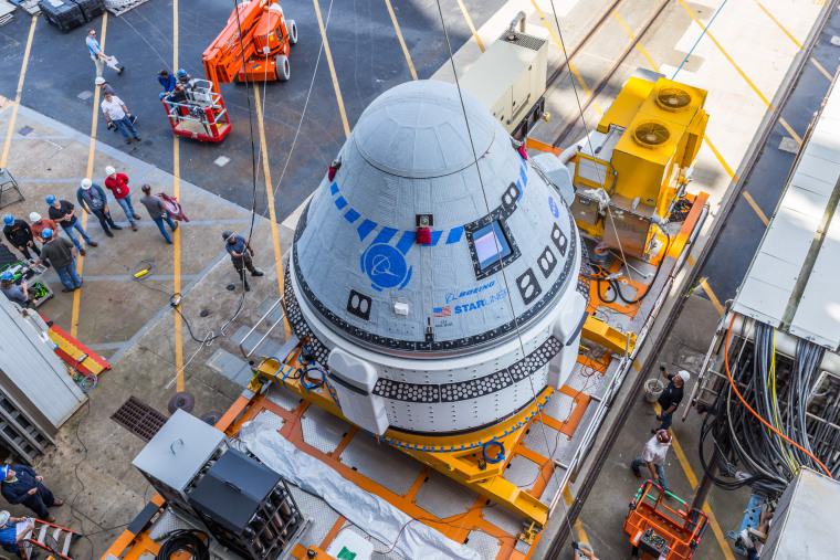 Boeing's Starliner space capsule is designed to one day carry astronauts to and from the International Space Station.