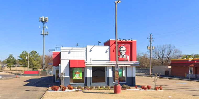 The KFC at 6261 Winchester Road in Memphis, Tennessee. 