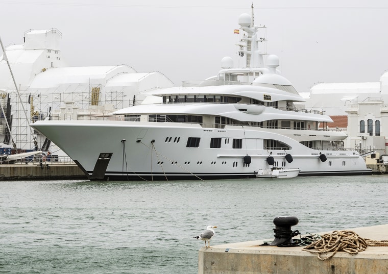 Spain Impounds $154 Million Russian-Owned 'Valerie' Superyacht