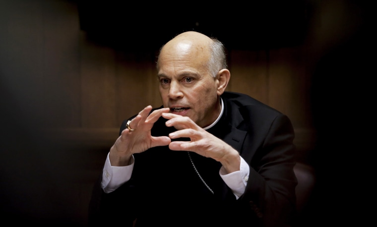 San Francisco Archbishop Salvatore Cordileone on Feb. 24, 2015.