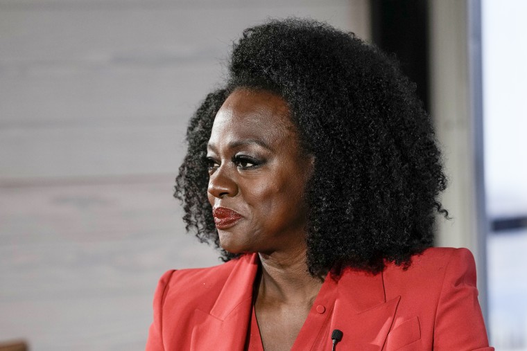 Viola Davis attends the 75th annual Cannes Film Festival in southern France on, May 19, 2022.