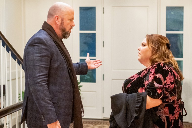 Image: Chris Sullivan as Toby and Chrissy Metz as Kate in Season 6 of "This Is Us."