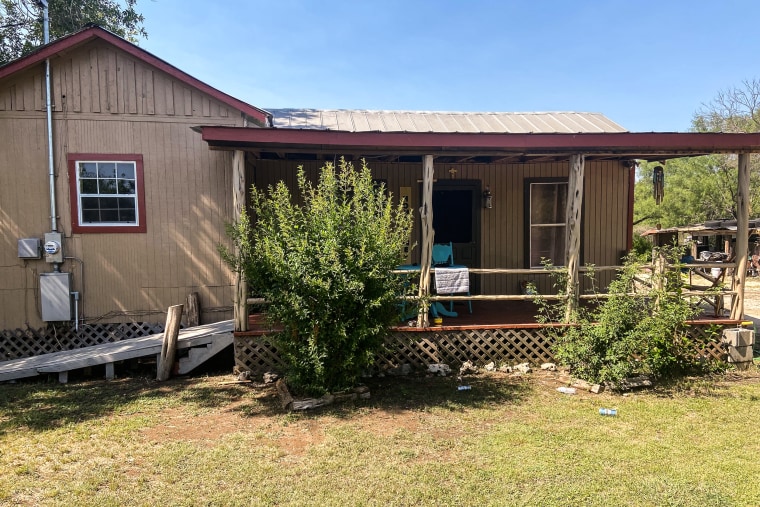 Salvador Ramos’ mother’s home in Uvalde, Texas.