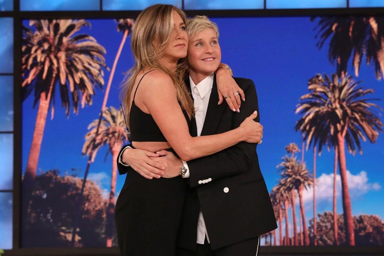 Jennifer Aniston i Ellen DeGeneres w ostatnim odcinku „Ellen”.