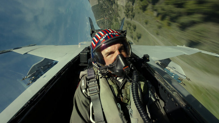 Image: Tom Cruise in "Top Gun: Maverick."