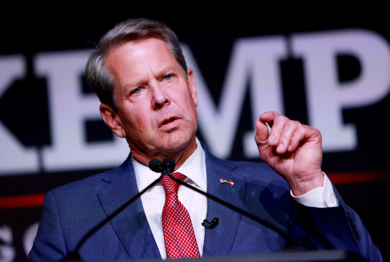 GOP Gubernatorial Candidate Brian Kemp Holds Primary Night Election Event