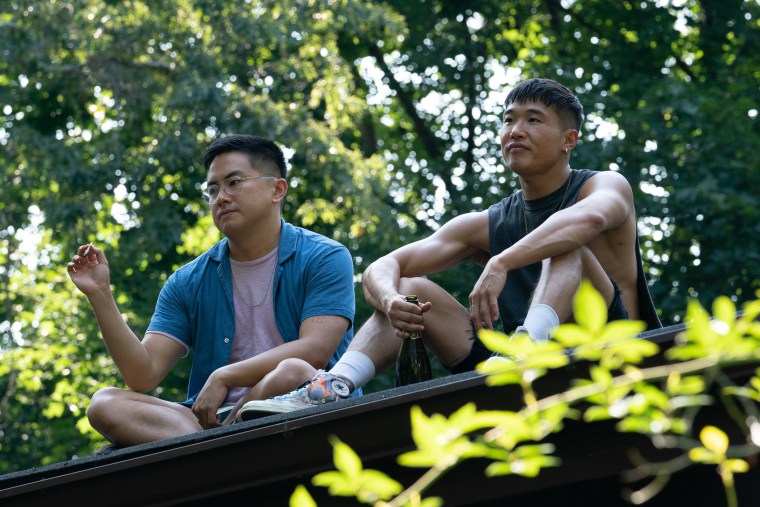 Image: Bowen Yang and Joel Kim Booster in "Fire Island."