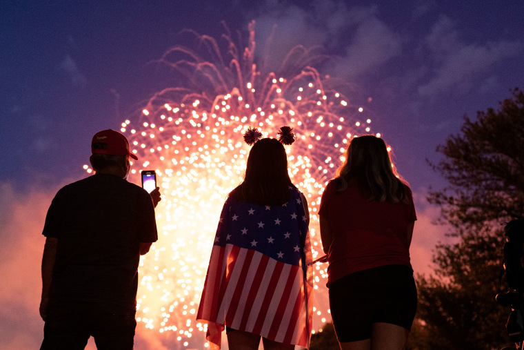 July 4 fireworks