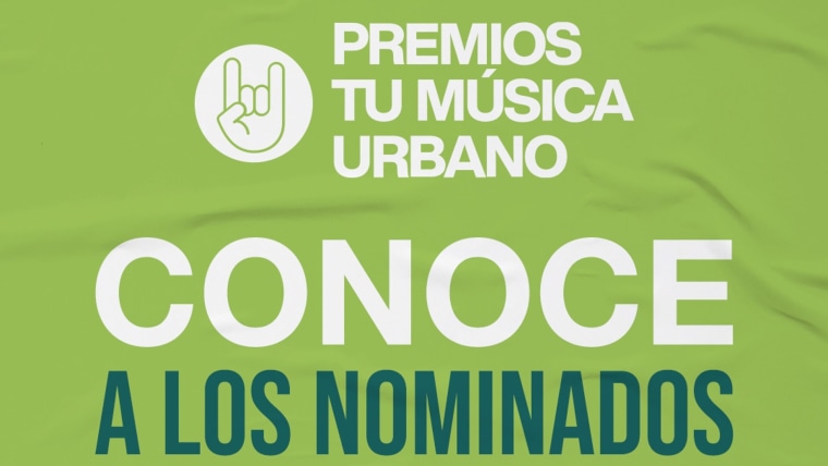 Nominados a los Premios Tu Música Urbano 2022