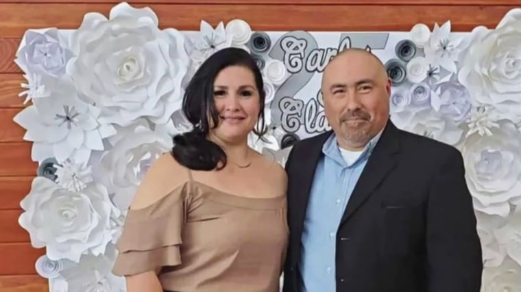 This photo of the couple was posted on an online fundraising page for the Garcia family.