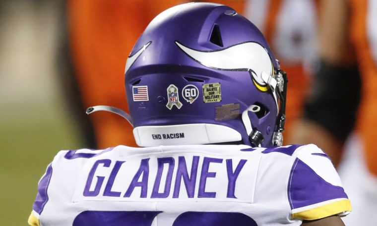 Gladney was selected by the Vikings in the first round of the NFL Draft in 2020. One other person was killed in the wreck in Dallas, according to local reports.  