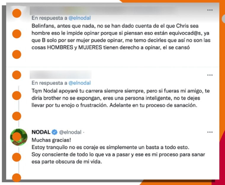 Nodal respndió uno a uno a sus detractores y seguidores.