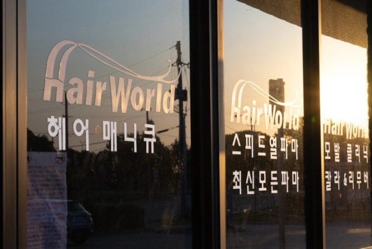 Hair World Salon en Dallas, Texas, el 15 de mayo de 2022.
