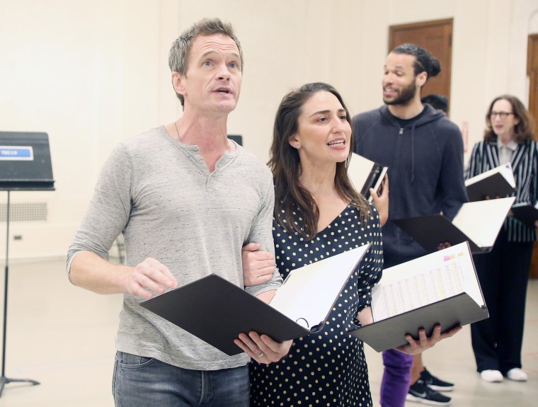 New York City Center Encore's "Into The Woods" In Rehearsal